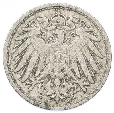 10 пфеннигов 1900 года D Германия