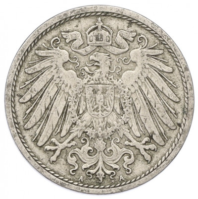 10 пфеннигов 1907 года A Германия