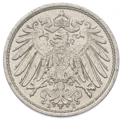 10 пфеннигов 1914 года E Германия
