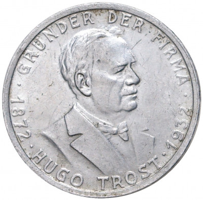 Жетон 1932 года Германия (город Дортмунд) — фирма Hugo Trost