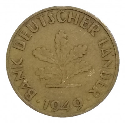 10 пфеннигов 1949 года F Германия