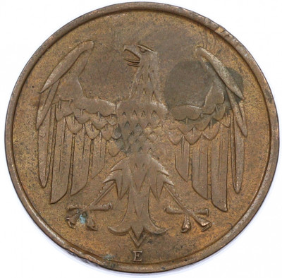 4 рейхспфеннига 1932 года E Германия
