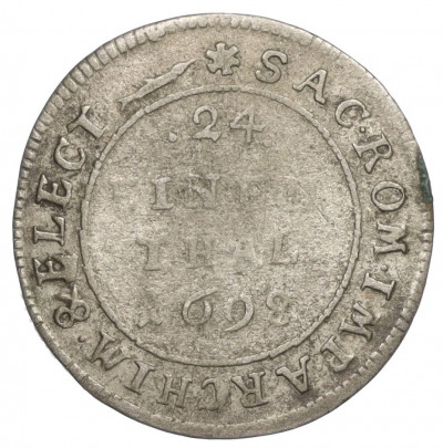 1/24 талера 1698 года Саксония