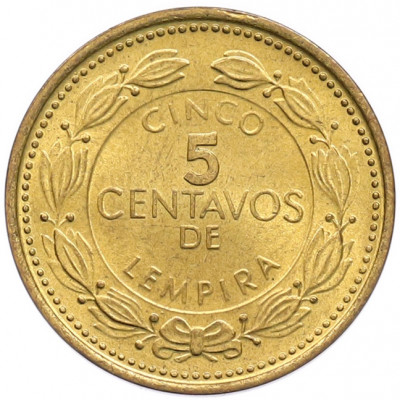 5 сентаво 1999 года Гондурас