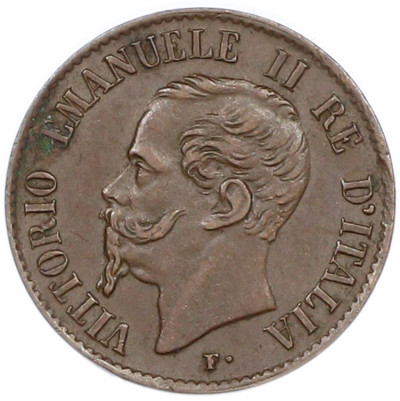 1 чентезимо 1867 года M Италия