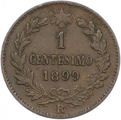 1 чентезимо 1899 года Италия