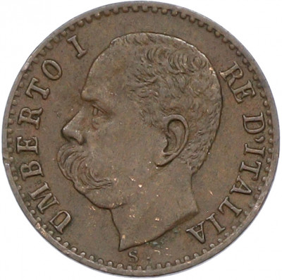 1 чентезимо 1899 года Италия