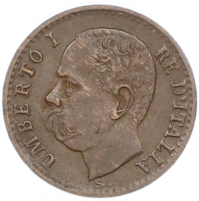 1 чентезимо 1900 года Италия