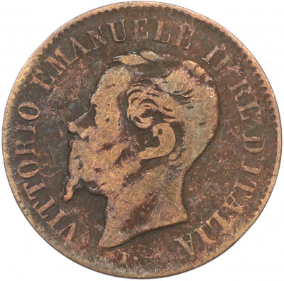 2 чентезимо 1867 года Италия