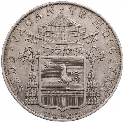 1 скудо 1830 года Папская область