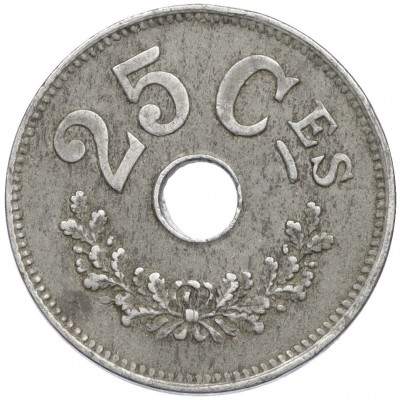 25 сантимов 1916 года Люксембург