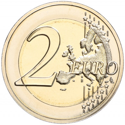 2 евро 2011 года Монако «Свадьба Князя Монако Альбера II и Шарлин Уиттсток»