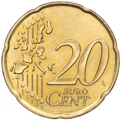 20 евроцентов 2001 года Монако