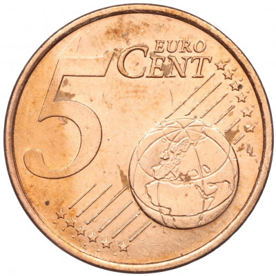 5 евроцентов 2001 года Монако