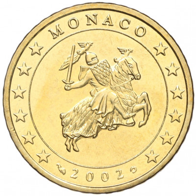 50 евроцентов 2002 года Монако