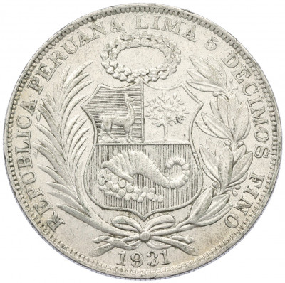 1 соль 1931 года Перу