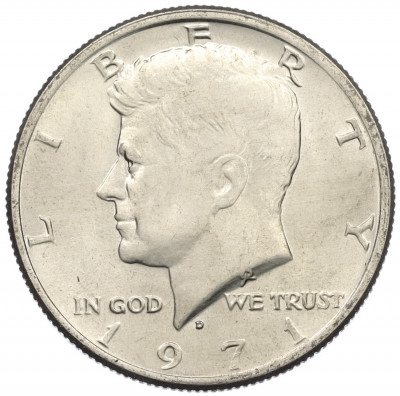 1/2 доллара (50 центов) 1971 года D США