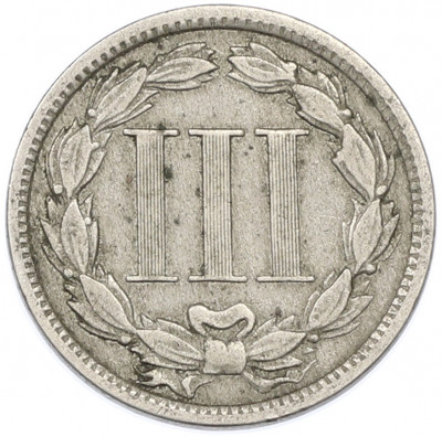 3 цента 1881 года США