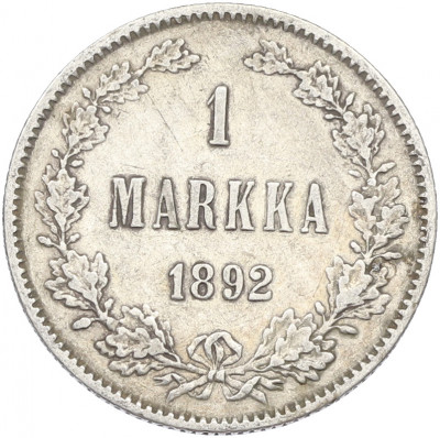 1 марка 1892 года Русская Финляндия