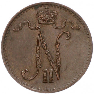 1 пенни 1902 года Русская Финляндия