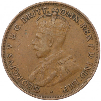 1 пенни 1922 года Австралия