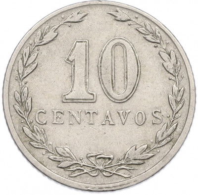 10 сентаво 1937 года Аргентина