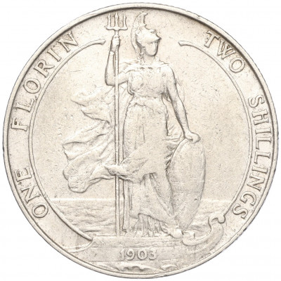 1 флорин (2 шиллинга) 1903 года Великобритания