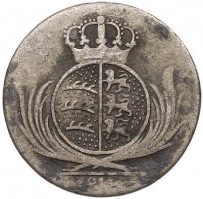 6 крейцеров 1814 года Вюртемберг