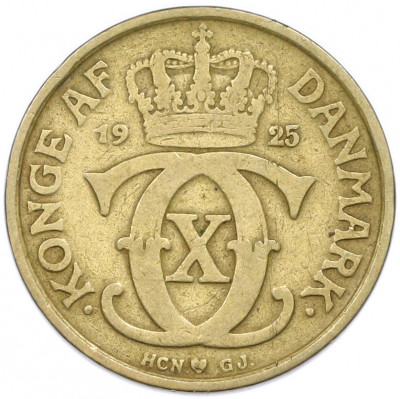 1 крона 1925 года Дания