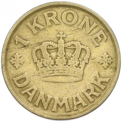 1 крона 1925 года Дания