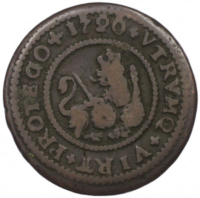 2 мараведи 1720 года Испания (Филипп V)