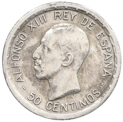 50 сентимо 1926 года Испания