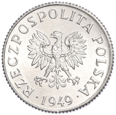 1 грош 1949 года Польша