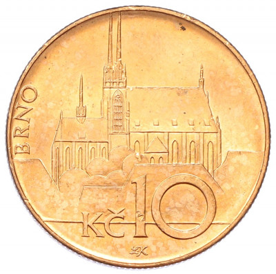 10 крон 2003 года Чехия