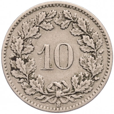 10 раппенов 1906 года Швейцария