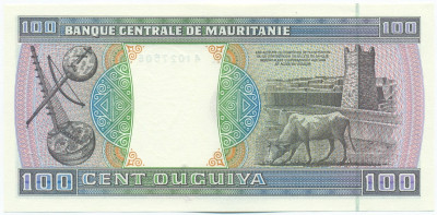 100 угий 2001 года Мавритания