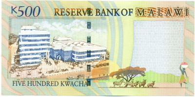 500 квач 2011 года Малави