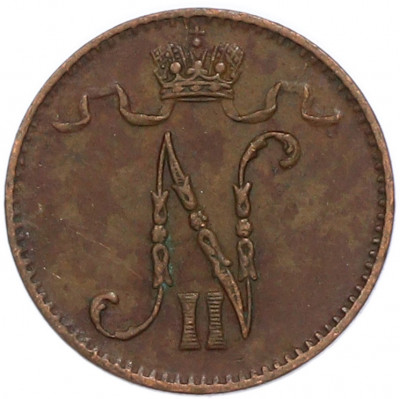 1 пенни 1903 года Русская Финляндия