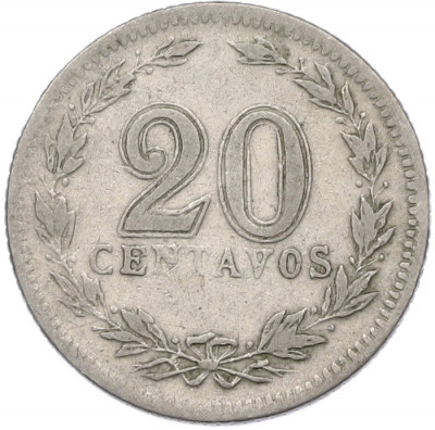 20 сентаво 1938 года Аргентина