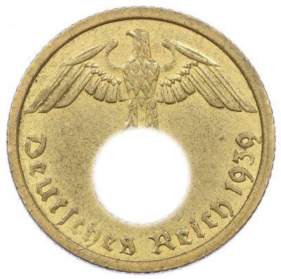 10 рейхспфеннигов 1939 года A Германия