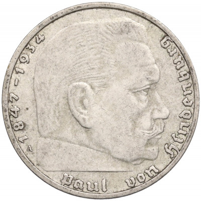 2 рейхсмарки 1937 года A Германия