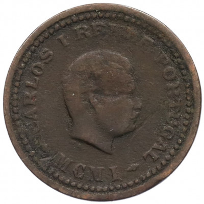 1/12 танга 1901 года Португальская Индия