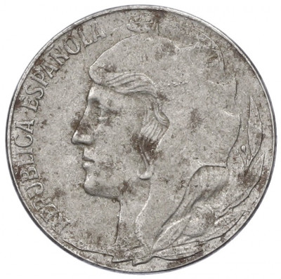 5 сентимо 1937 года Испания