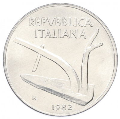 10 лир 1982 года Италия