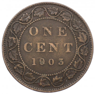 1 цент 1903 года Канада