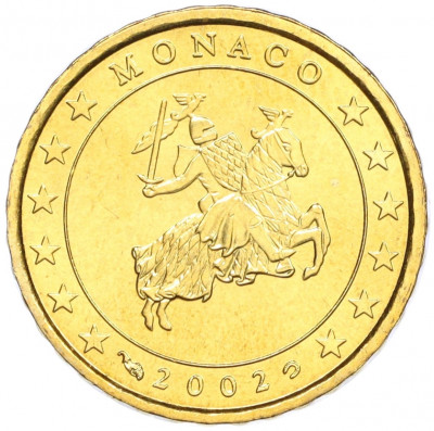 10 евроцентов 2002 года Монако