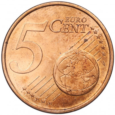 5 евроцентов 2001 года Монако