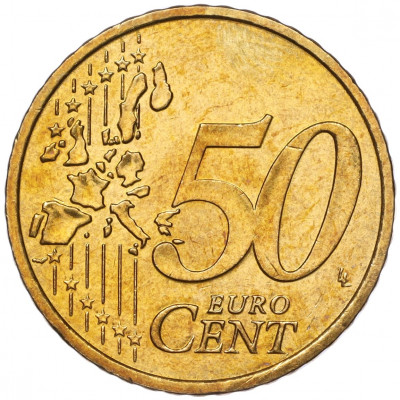 50 евроцентов 2001 года Монако