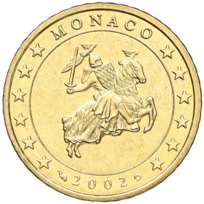 50 евроцентов 2002 года Монако
