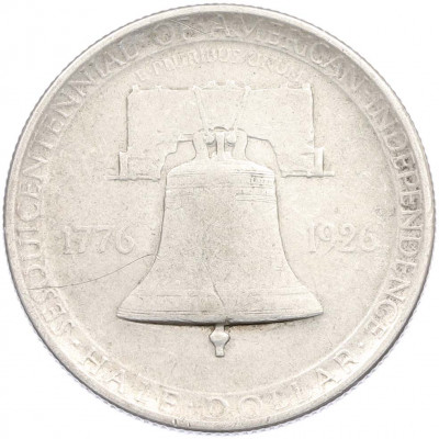 1/2 доллара (50 центов) 1926 года США «150 лет Независимости»